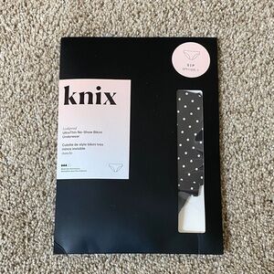 Knix Black and White Polka Dot Bikini